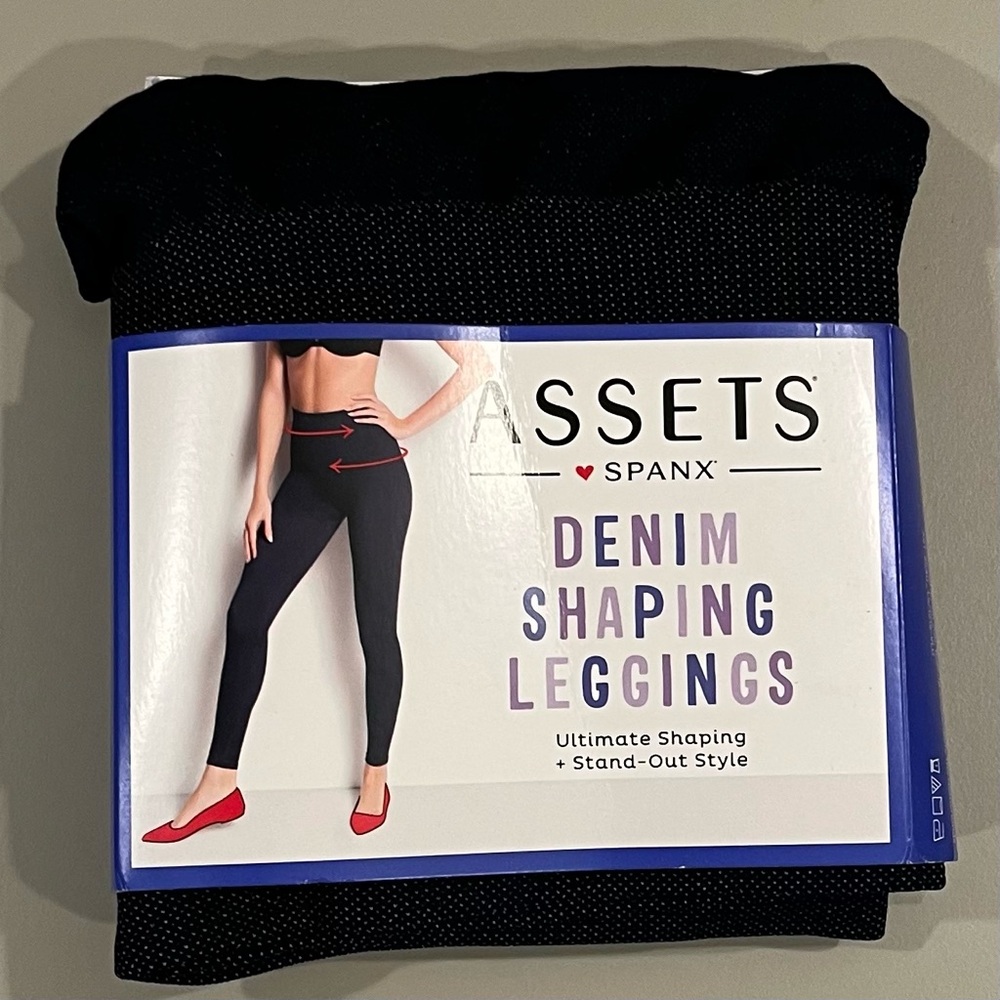 SPANX Assets Denim Shaping Leggings